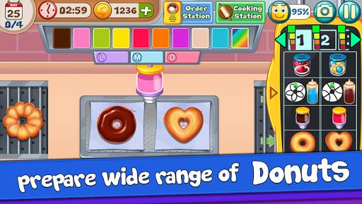 Donut Truck - Cafe Kitchen Cooking Games screenshot 3