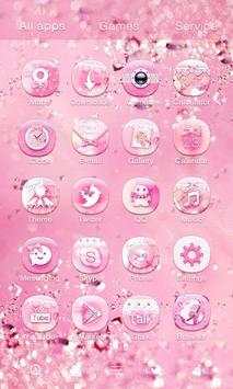 Pink Bow GO Launcher Theme screenshot 3