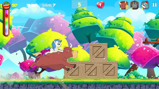 Unicorn Dash 2: Jungle Castle Run Adventure screenshot 3