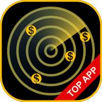 Money Radar Detector Simulated icon