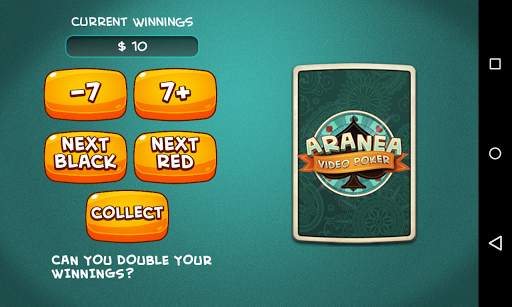 Video Poker - Aranea screenshot 1