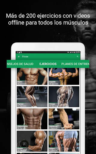 Fitvate - Entrenamiento en Gym screenshot 17