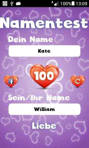 Name Liebe Test - Spaß - Prank App screenshot 2