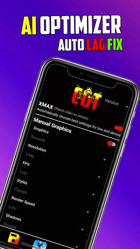 CGT - GFX Tool & Game Booster for PUBG screenshot 2