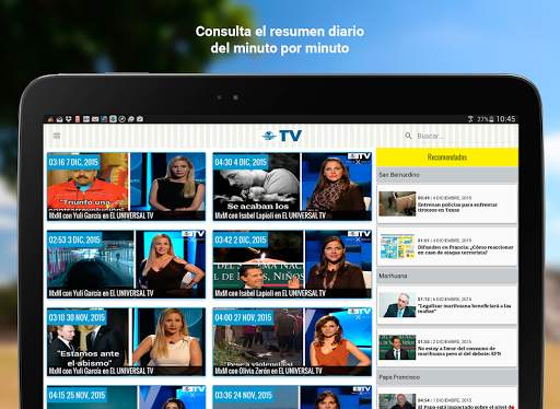 El Universal TV screenshot 9