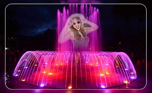 Water Fountain Photo Frames screenshot 3