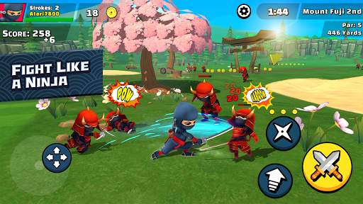 Ninja Golf ™ screenshot 1