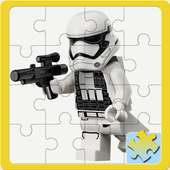 Slide Puzzle Lego Star Wars logo