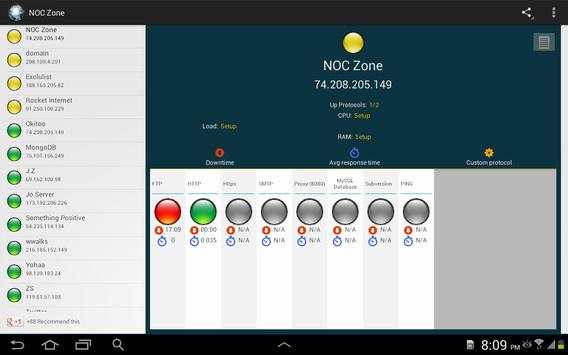 Server Monitor: Website status screenshot 6