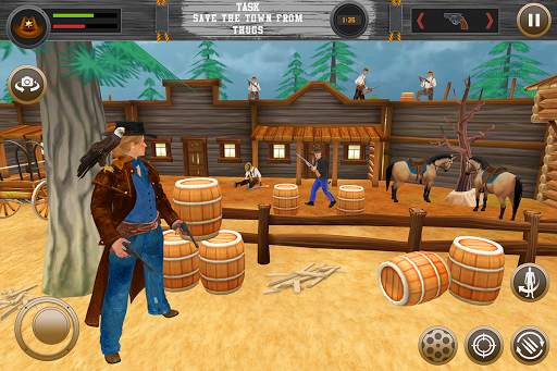 west wild gunfighter: cowboy shooting games screenshot 12