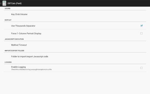 Programmable RPN Calc (Free) скриншот 6