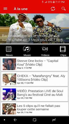 Guinee HIT Music screenshot 1