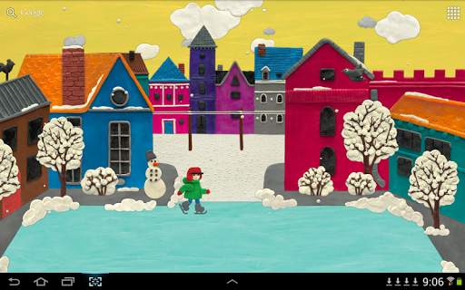 Winter town Live wallpaper HD screenshot 12