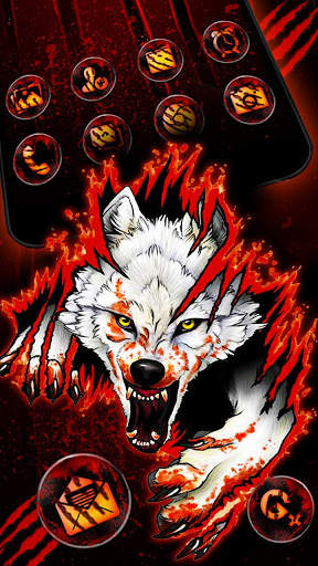 Blood Wolf Themes Live Wallpapers screenshot 2