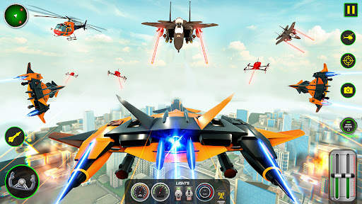 Air Robot Game - Flying Robot screenshot 5
