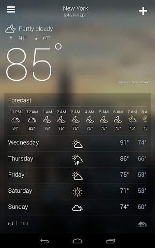 Yahoo Weather screenshot 7