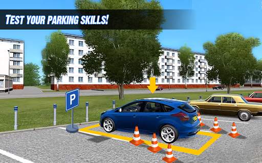 Extreme Car Parking 3D Real Driving Simulator Game screenshot 1