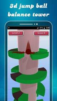 3d Helix Jump Ball – Tower Balance Game screenshot 3