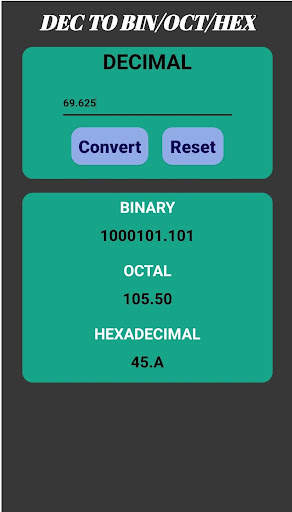 Base Converter: Base 2-Base 36 screenshot 3