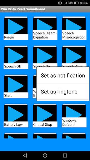 Win Vista Soundboard - Pearl Theme 2 تصوير الشاشة