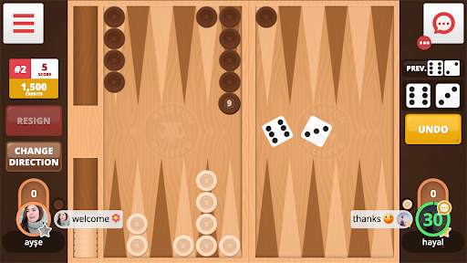 Backgammon Online screenshot 2