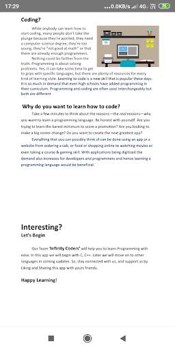 Infinity Coders - Learn Coding скриншот 3