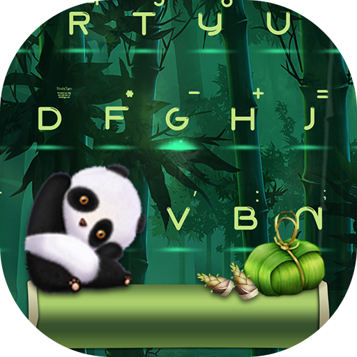 Lovely Panda  Keyboard Theme icon