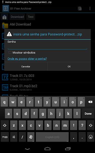 B1 Archiver zip rar screenshot 6