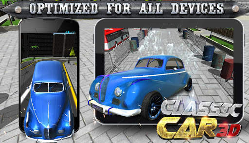 Classic car 3d screenshot 7