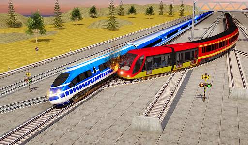 Indian Train City Pro Driving : Train Game screenshot 9