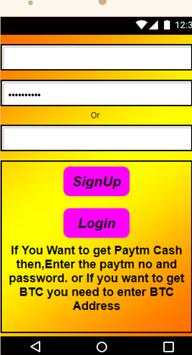 btc and paytm maker स्क्रीनशॉट 2
