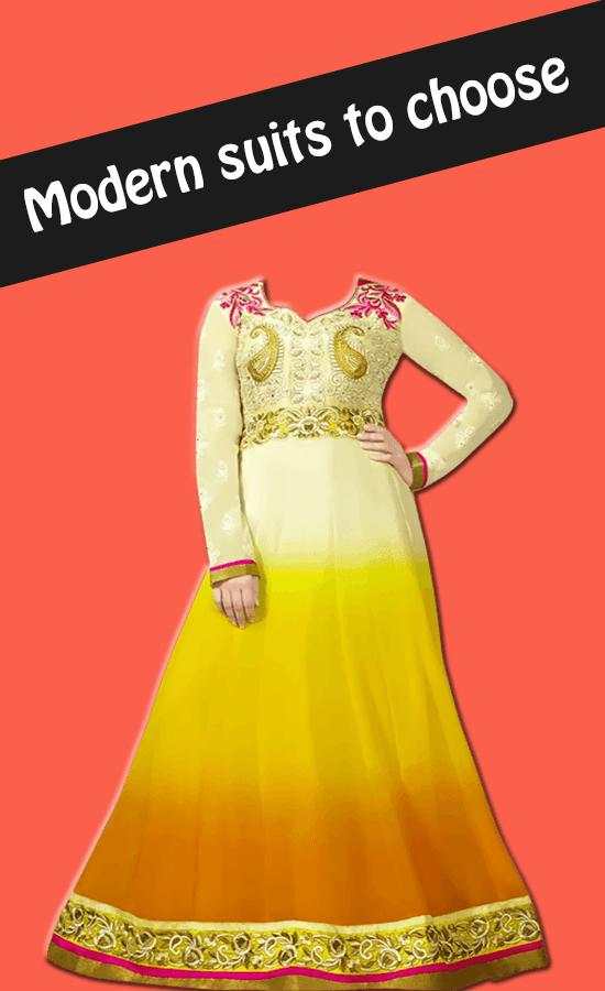 Anarkali Dress Photo Suit screenshot 5