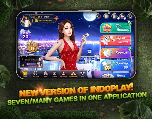 Indoplay-Capsa Domino QQ Poker screenshot 1