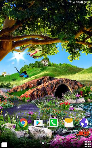 3D Butterfly Live Wallpaper screenshot 4