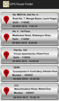 GPS Route Finder screenshot 2