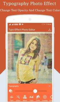 Typography Photo Effect New Font Editor screenshot 2