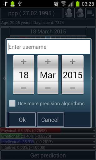 Biorhythms Calculator Lite screenshot 7