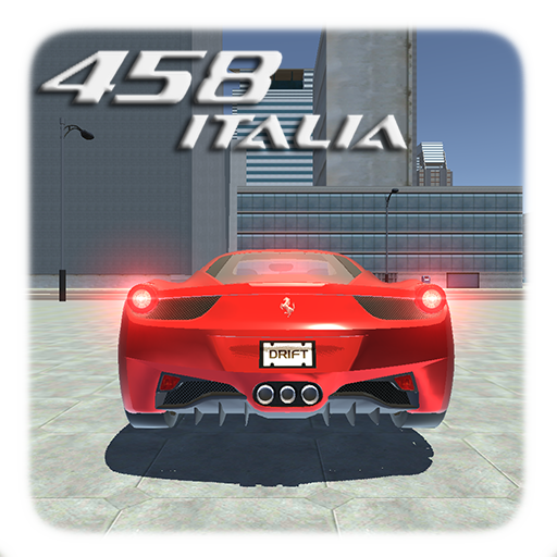 458 Italia Drift Simulator:Car Game Racing 3D-City icon