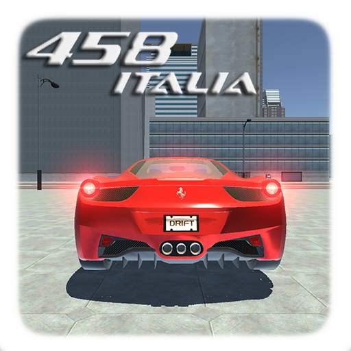 458 Italia Drift Simulator:Car Game Racing 3D-City 1