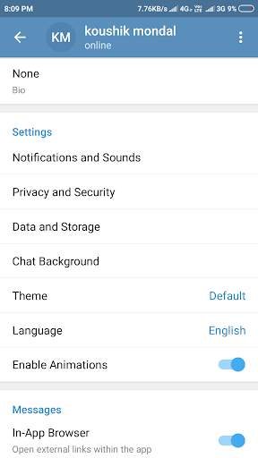 Fast messanger 2019 screenshot 4