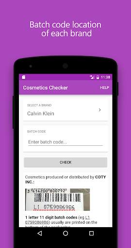 Cosmetics Checker 2 screenshot 2
