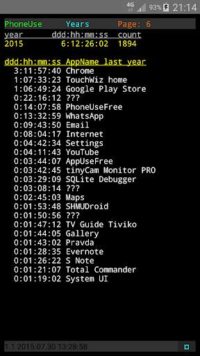 AppUseFree Show App Usage Time screenshot 8