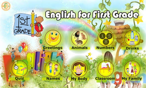 Learn English for kids 👸🤴 1st Class English скриншот 1