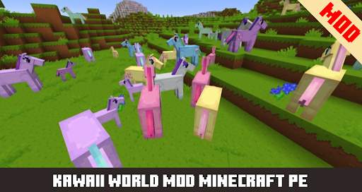 Kawaii World craft mod screenshot 3