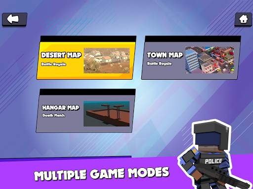 PIXEL ROYALE™ GUN 3D MOBILE UNKNOWN BATTLEGROUND screenshot 9
