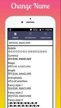 Fancy Text Generator- FREEFIRE & PUBG GAMES screenshot 5