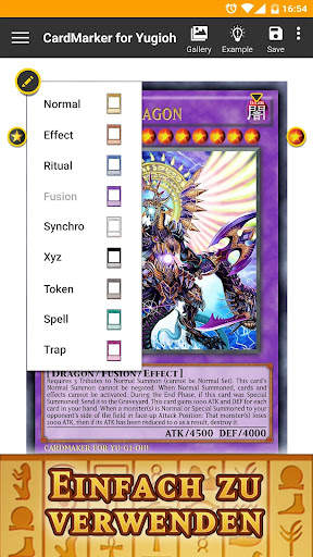 Card Maker for YugiOh screenshot 2