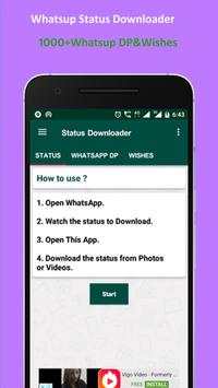 Whatsupp Status Downloader screenshot 1