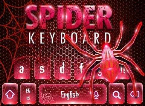 Red Spider Keyboard Theme screenshot 6