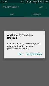 WhatsOffline screenshot 1